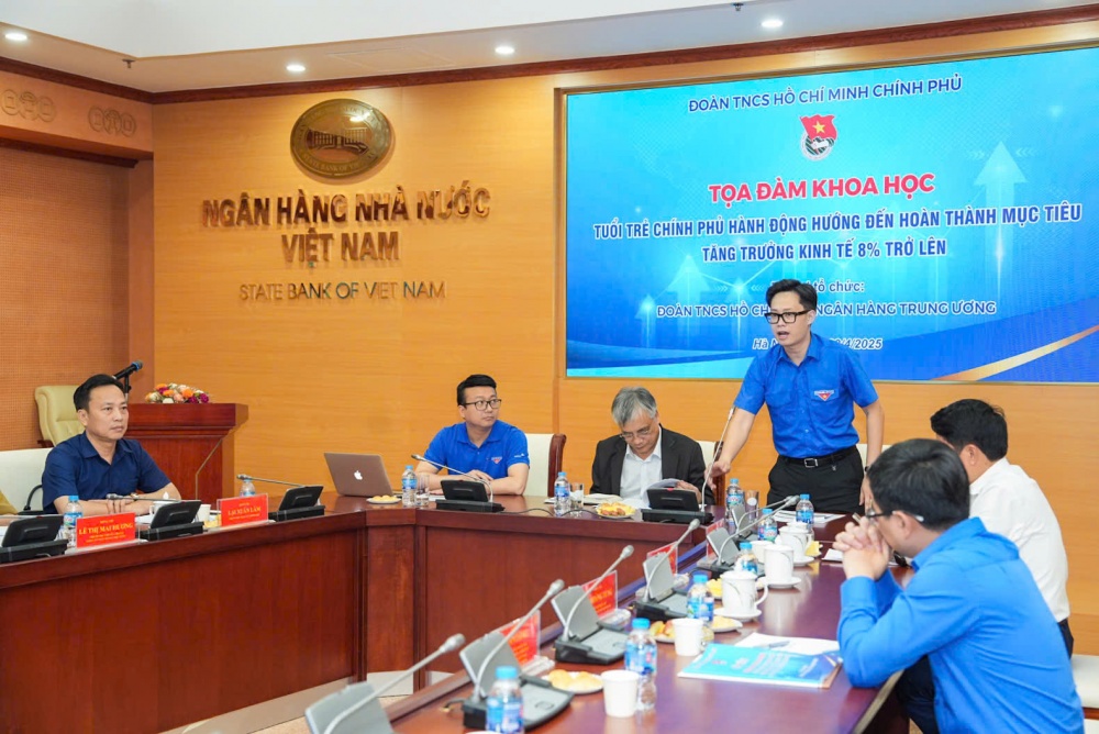 Phát huy vai trò thanh niên Chính phủ để góp phần thực hiện mục tiêu tăng trưởng 8%
