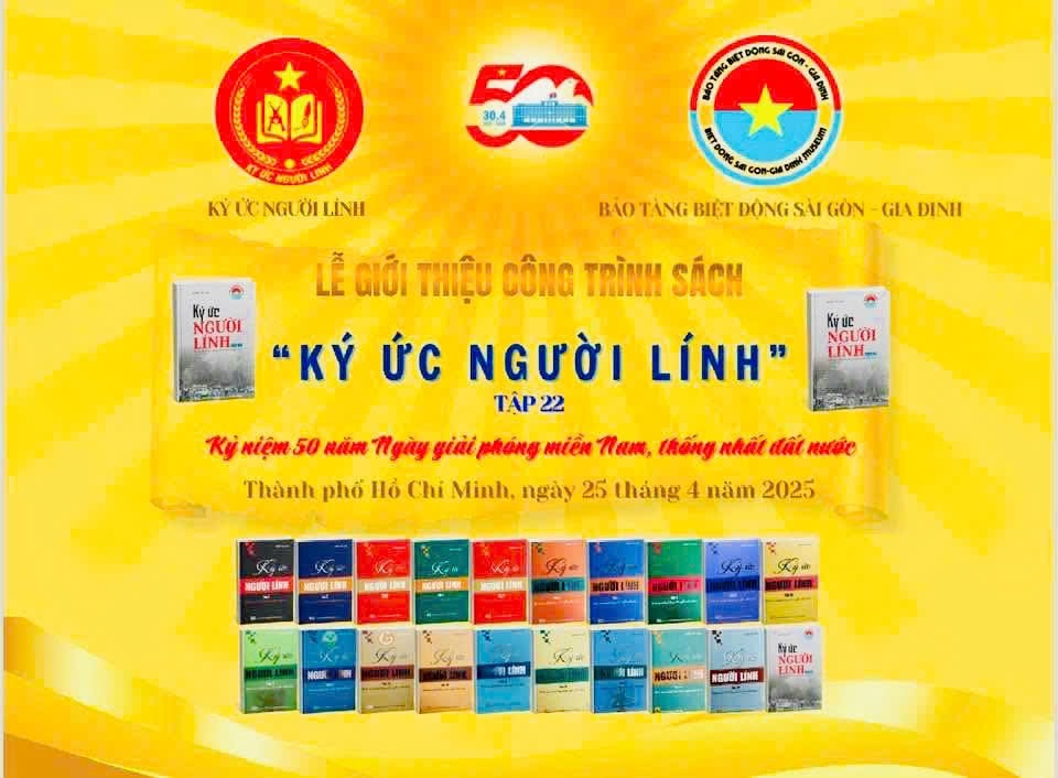 Ra mắt Tập 22 Công trình sách “Ký ức người lính” Ra mắt Tập 22 Công trình sách “Ký ức người lính”