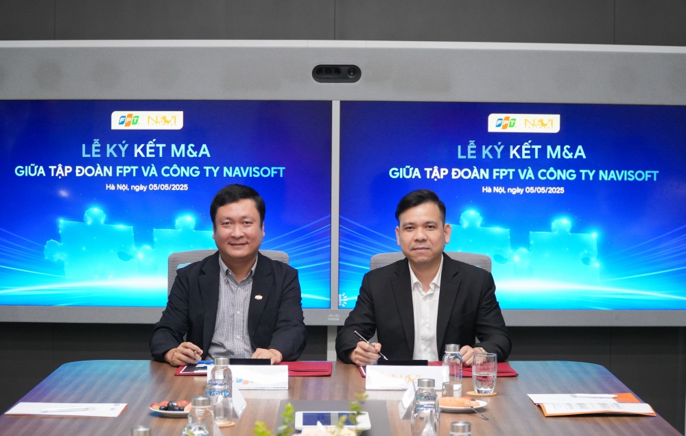 FPT chiêu mộ thành công Navisoft, kỳ vọng mang đến những giải pháp công nghệ toàn diện và tiên tiến hơn cho thị trường, hợp lực giải những bài toán khó trong ngành tài chính - ngân hàng - chứng khoán FPT chiêu mộ thành công Navisoft, kỳ vọng mang đến những giải pháp công nghệ toàn diện và tiên tiến hơn cho thị trường, hợp lực giải những bài toán khó trong ngành tài chính - ngân hàng - chứng khoán