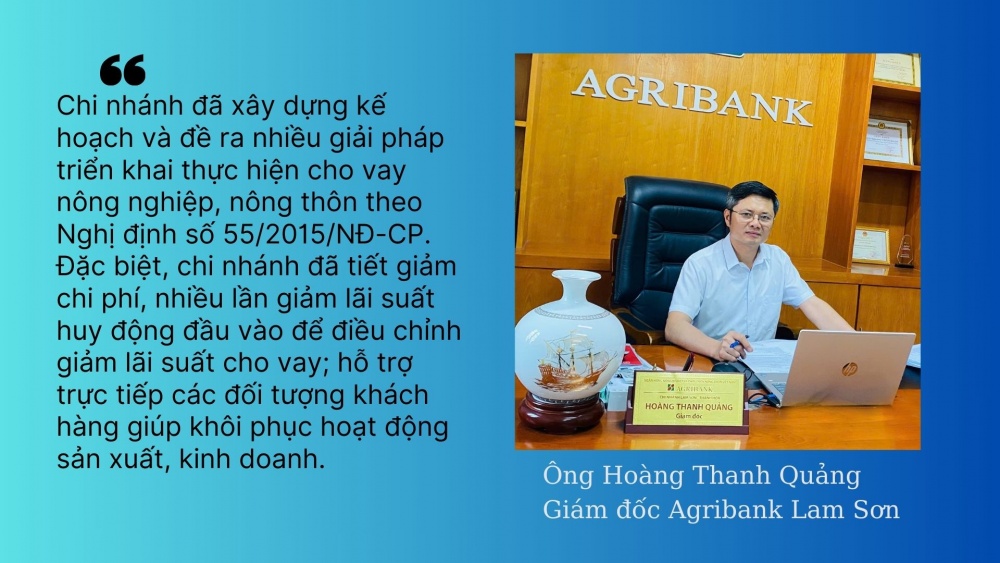Agribank Lam Sơn: Bệ phóng cho nông nghiệp sạch và công nghệ cao tại Thanh Hóa
