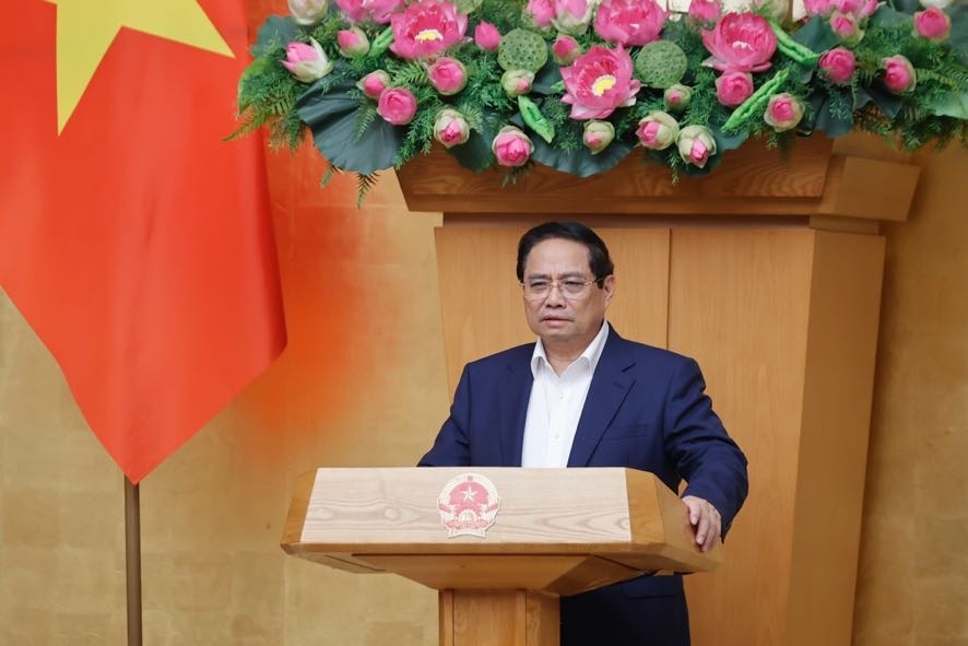 Thủ tướng yêu cầu việc sửa đổi, bổ sung các luật được thực hiện theo tinh thần 6 rõ, cùng với đó, xây dựng các luật mới trên tinh thần 7 rõ - Ảnh: VGP/Nhật Bắc