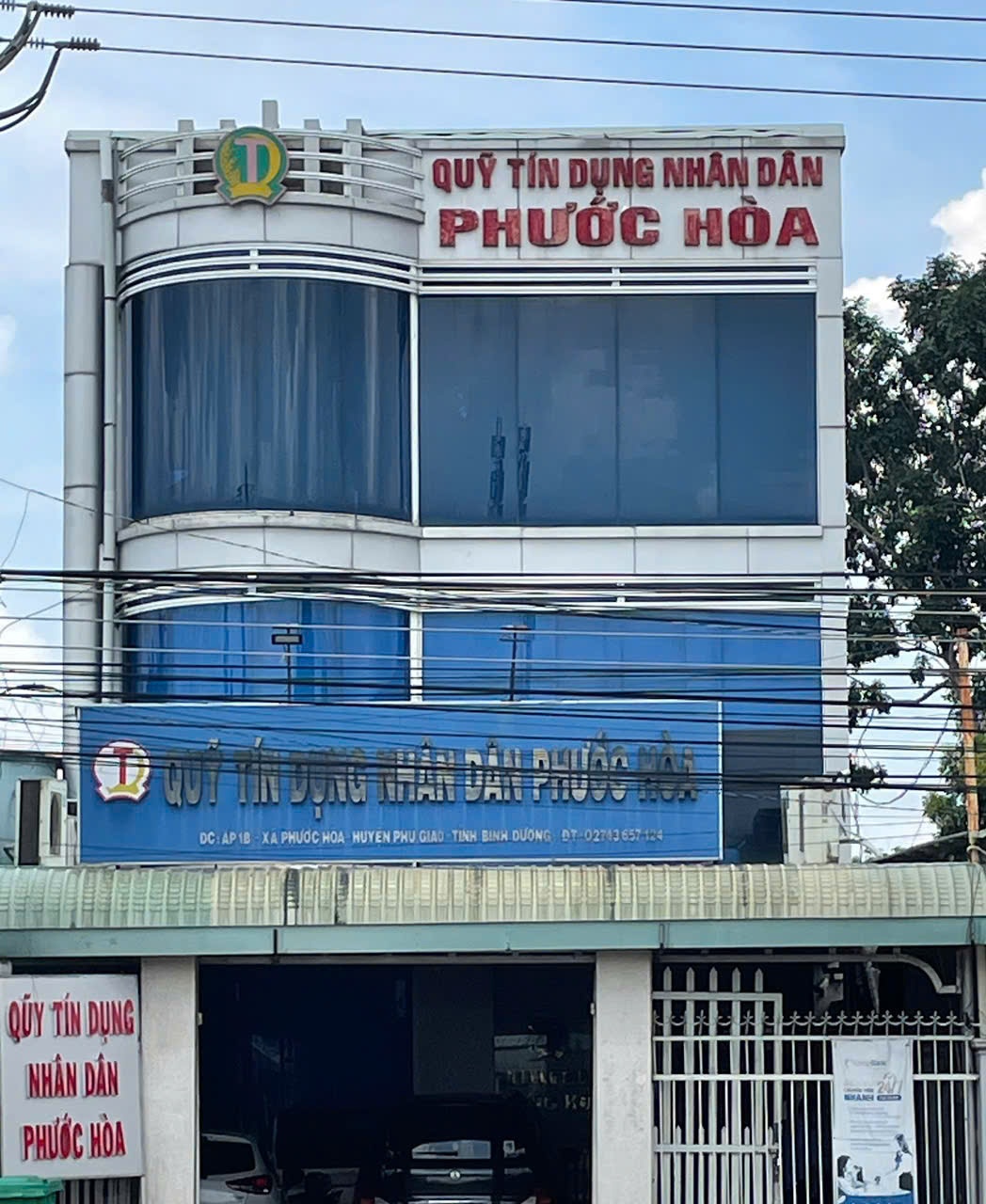 Quỹ tín dụng nhân dân Phước Hòa thông báo về việc  sửa đổi, bổ sung Giấy phép thành lập và hoạt động