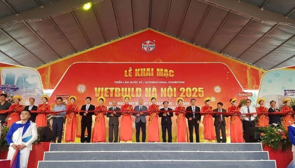 Vietbuild Hà Nội 2025 quy tụ hơn 630 gian hàng giới thiệu công nghệ, vật liệu và giải pháp thông minh