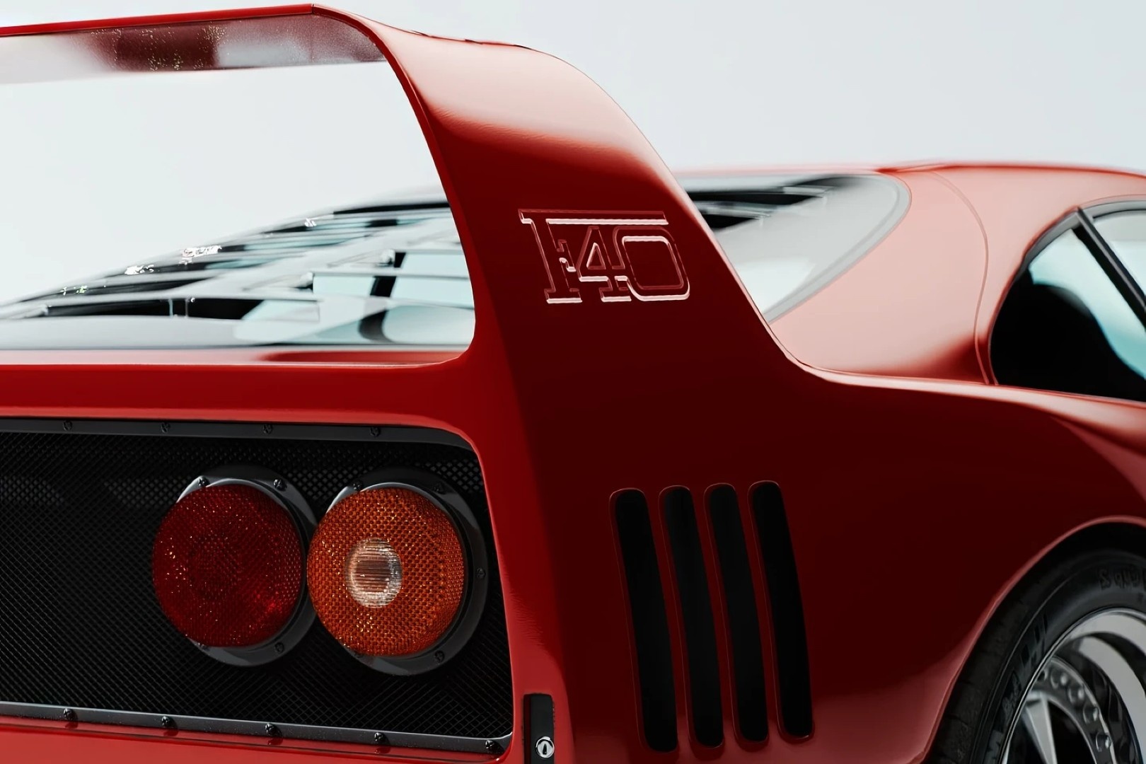 Ferrari F40 được hãng độ Ý nâng cấp hiệu suất