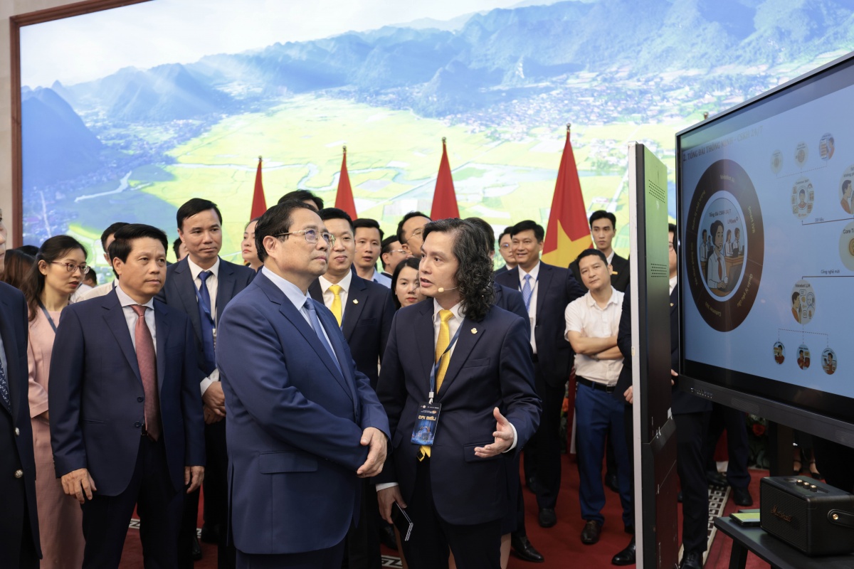 Thủ tướng Chính phủ Phạm Minh Chính cùng các lãnh đạo bộ, ngành tham quan gian hàng của LPBank tại sự kiện Chuyển đổi số Ngành Ngân hàng năm 2025 Thủ tướng Chính phủ Phạm Minh Chính cùng các lãnh đạo bộ, ngành tham quan gian hàng của LPBank tại sự kiện Chuyển đổi số Ngành Ngân hàng năm 2025