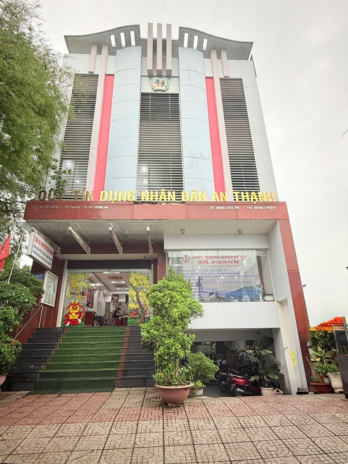 Quỹ tín dụng nhân dân An Thạnh thông báo thay đổi nội dung hoạt động