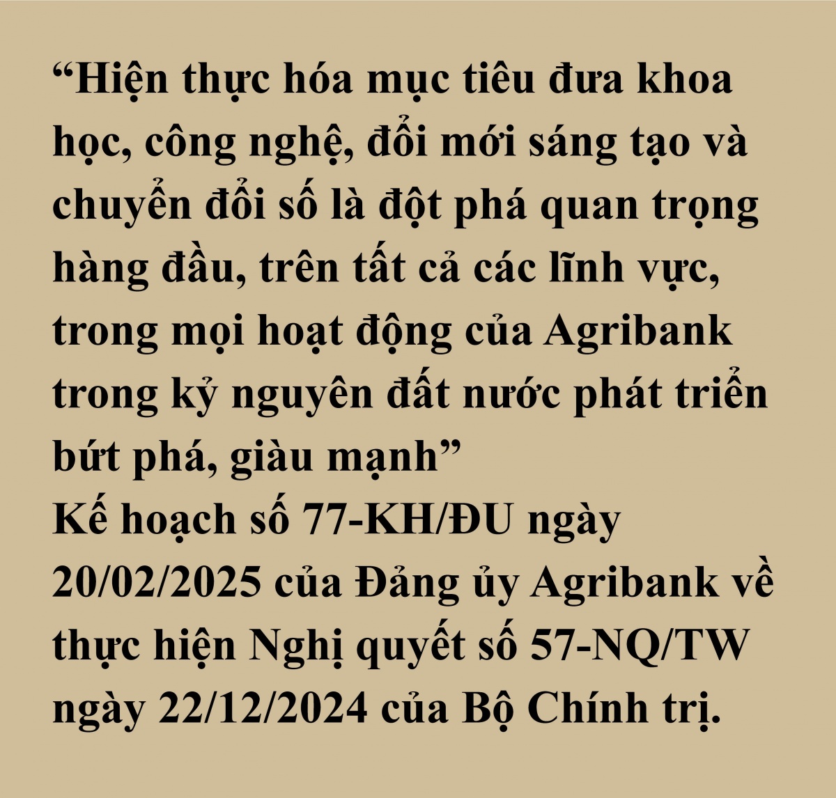 Agribank - Tiên phong đổi mới sáng tạo, chuyển đổi số để phát triển bền vững
