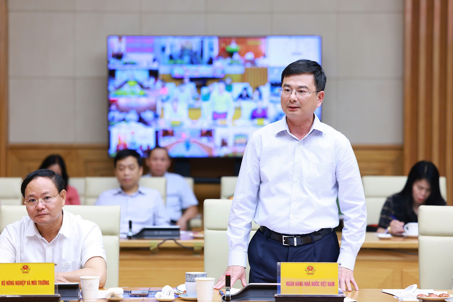 Phó Thống đốc Phạm Thanh Hà phát biểu tại Hội nghị - Ảnh: VGP/Nhật Bắc Phó Thống đốc Phạm Thanh Hà phát biểu tại Hội nghị - Ảnh: VGP/Nhật Bắc