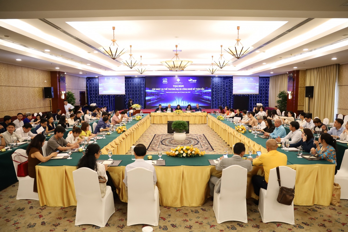 oàn cảnh Toạ đàm về xu hướng thương mại và công nghệ số được doanh nghiệp quan tâm oàn cảnh Toạ đàm về xu hướng thương mại và công nghệ số được doanh nghiệp quan tâm