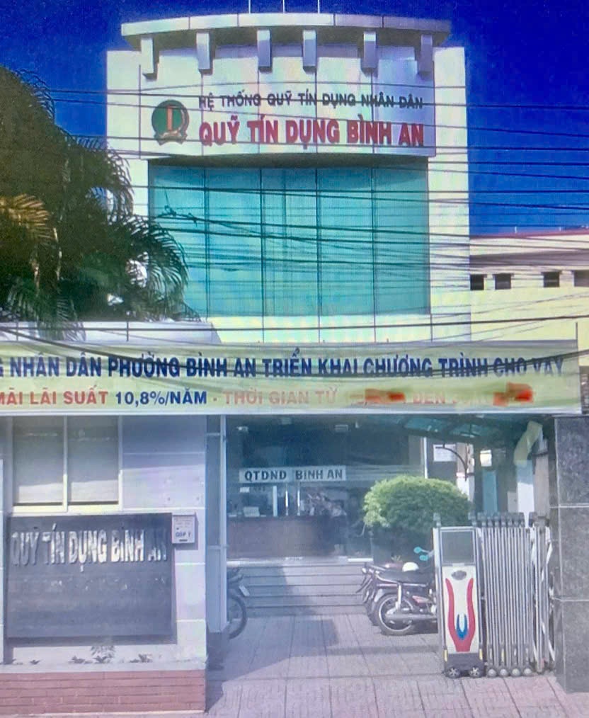 Quỹ tín dụng nhân dân Bình An thông báo sửa đổi, bổ sung Giấy phép thành lập và hoạt động