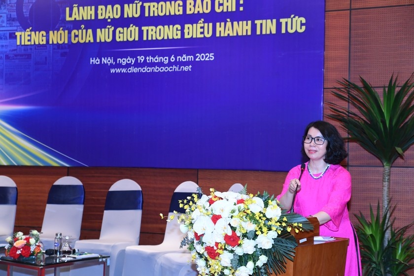 Nâng cao vị thế của nữ giới trong điều hành báo chí Nâng cao vị thế của nữ giới trong điều hành báo chí