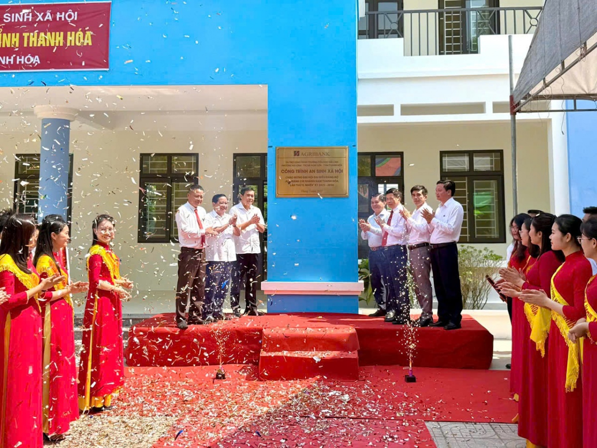 Agribank Nam Thanh Hóa: Đồng hành cùng sự nghiệp trồng người nơi xứ Thanh