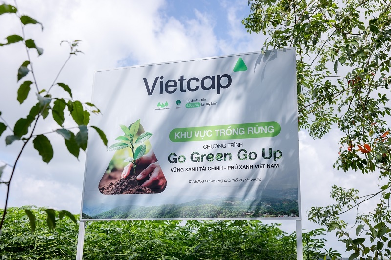 Vietcap trao tặng 6.000 cây tại rừng phòng hộ Dầu Tiếng Vietcap trao tặng 6.000 cây tại rừng phòng hộ Dầu Tiếng