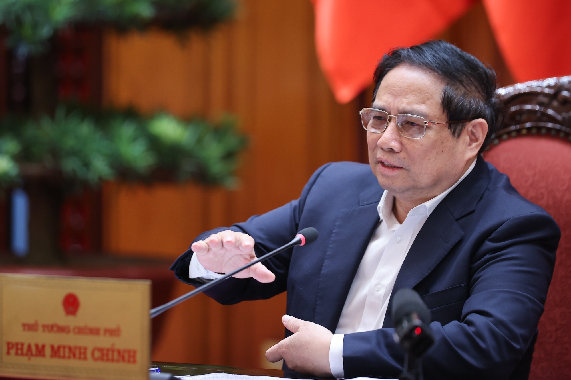 Thủ tướng cho rằng cần xác định các mục tiêu tới năm 2030 và tới năm 2045; có mục tiêu tổng quát và mục tiêu cụ thể; mục tiêu trên các lĩnh vực văn hóa - Ảnh: VGP/Nhật Bắc Thủ tướng cho rằng cần xác định các mục tiêu tới năm 2030 và tới năm 2045; có mục tiêu tổng quát và mục tiêu cụ thể; mục tiêu trên các lĩnh vực văn hóa - Ảnh: VGP/Nhật Bắc