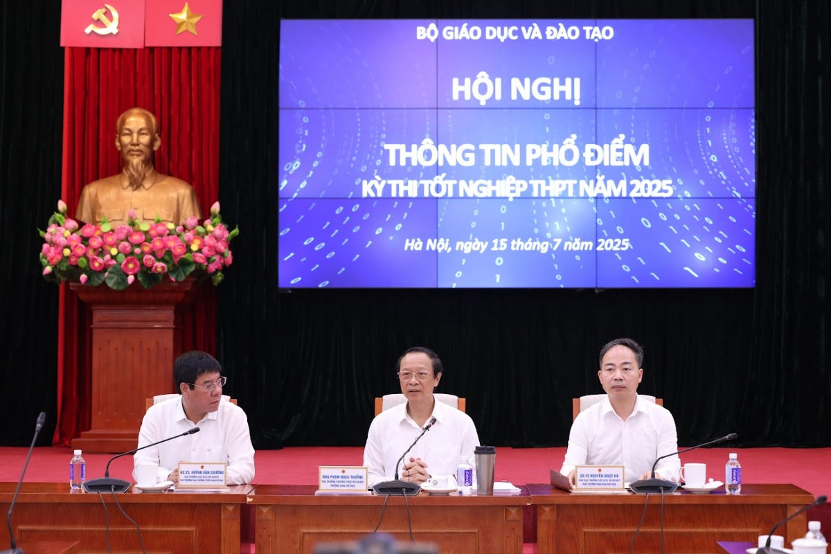 Công bố phổ điểm thi tốt nghiệp trung học phổ thông năm 2025