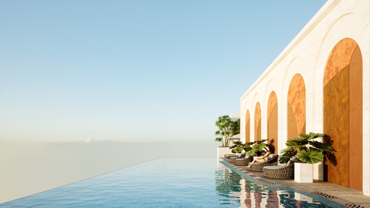 Bể bơi vô cực tại Regal Residence mang đến trải nghiệm đẳng cấp, nơi mặt nước giao hòa với biển trời, lý tưởng để thư giãn và tận hưởng khoảnh khắc thượng lưu. Ảnh: Regal Group. Bể bơi vô cực tại Regal Residence mang đến trải nghiệm đẳng cấp, nơi mặt nước giao hòa với biển trời, lý tưởng để thư giãn và tận hưởng khoảnh khắc thượng lưu. Ảnh: Regal Group.