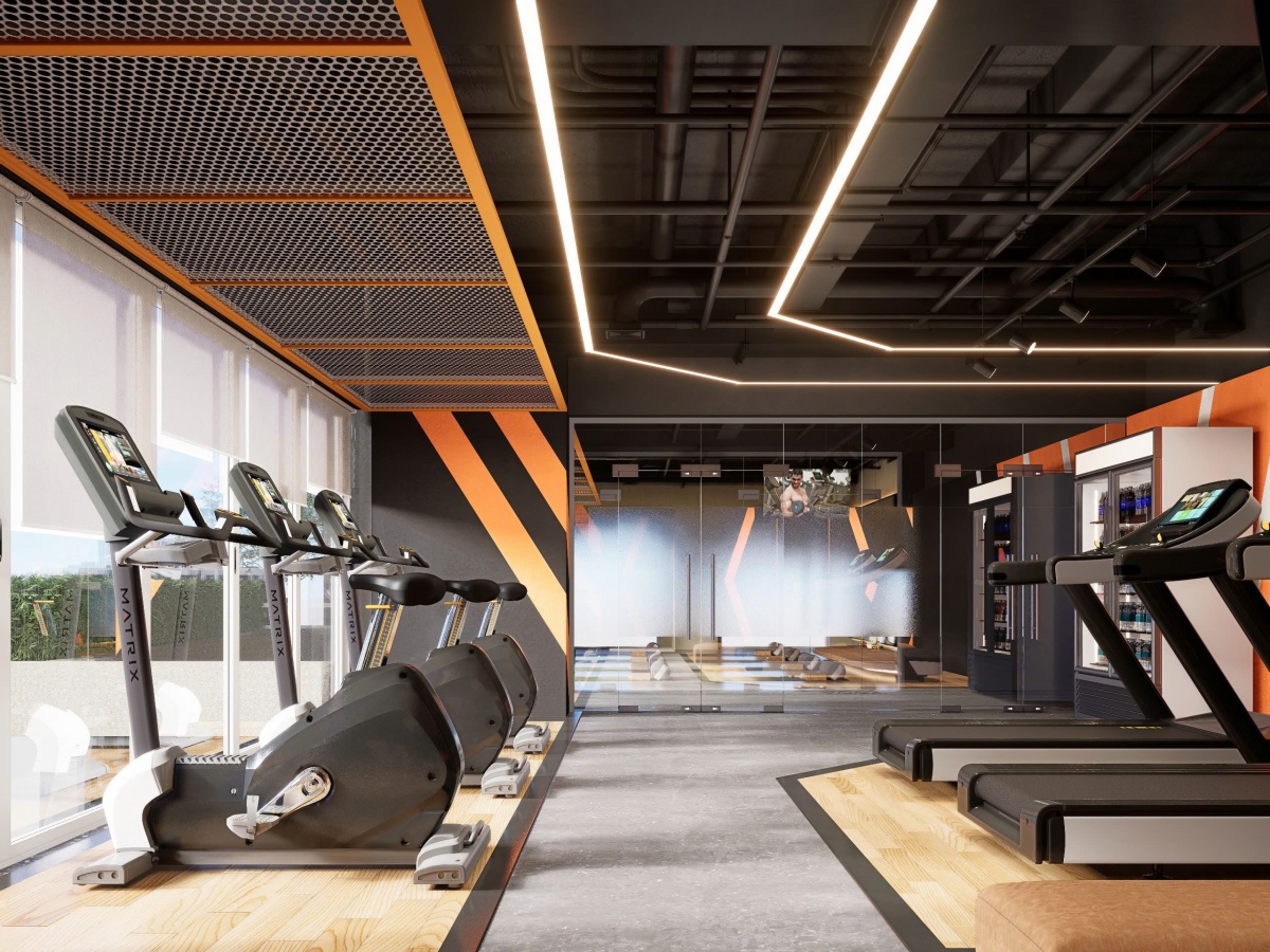 Phòng Gym tại Regal Residence được trang bị hiện đại, là không gian lý tưởng để cư dân duy trì thể lực, tái tạo năng lượng và khởi đầu ngày mới đầy hứng khởi. Ảnh Regal Group. Phòng Gym tại Regal Residence được trang bị hiện đại, là không gian lý tưởng để cư dân duy trì thể lực, tái tạo năng lượng và khởi đầu ngày mới đầy hứng khởi. Ảnh Regal Group.