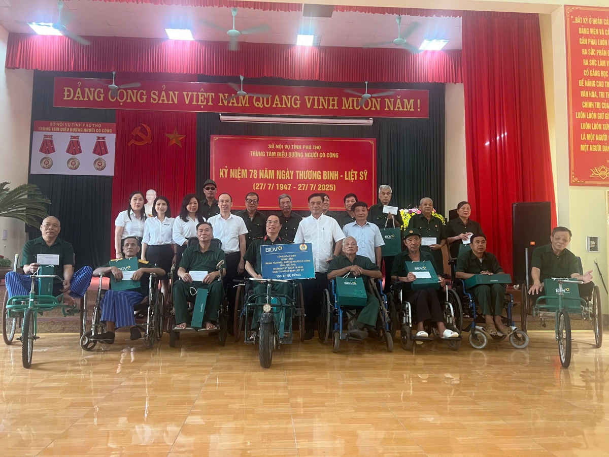 Công đoàn BIDV với các hoạt động tri ân ngày Thương binh liệt sỹ Công đoàn BIDV với các hoạt động tri ân ngày Thương binh liệt sỹ