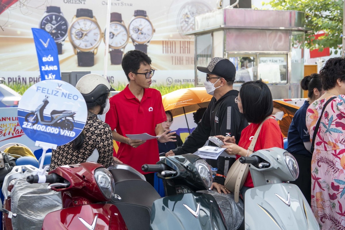 Hoạt động “Đổi xăng lấy điện” là cơ hội tốt để người dân chuyển đổi xanh dễ dàng