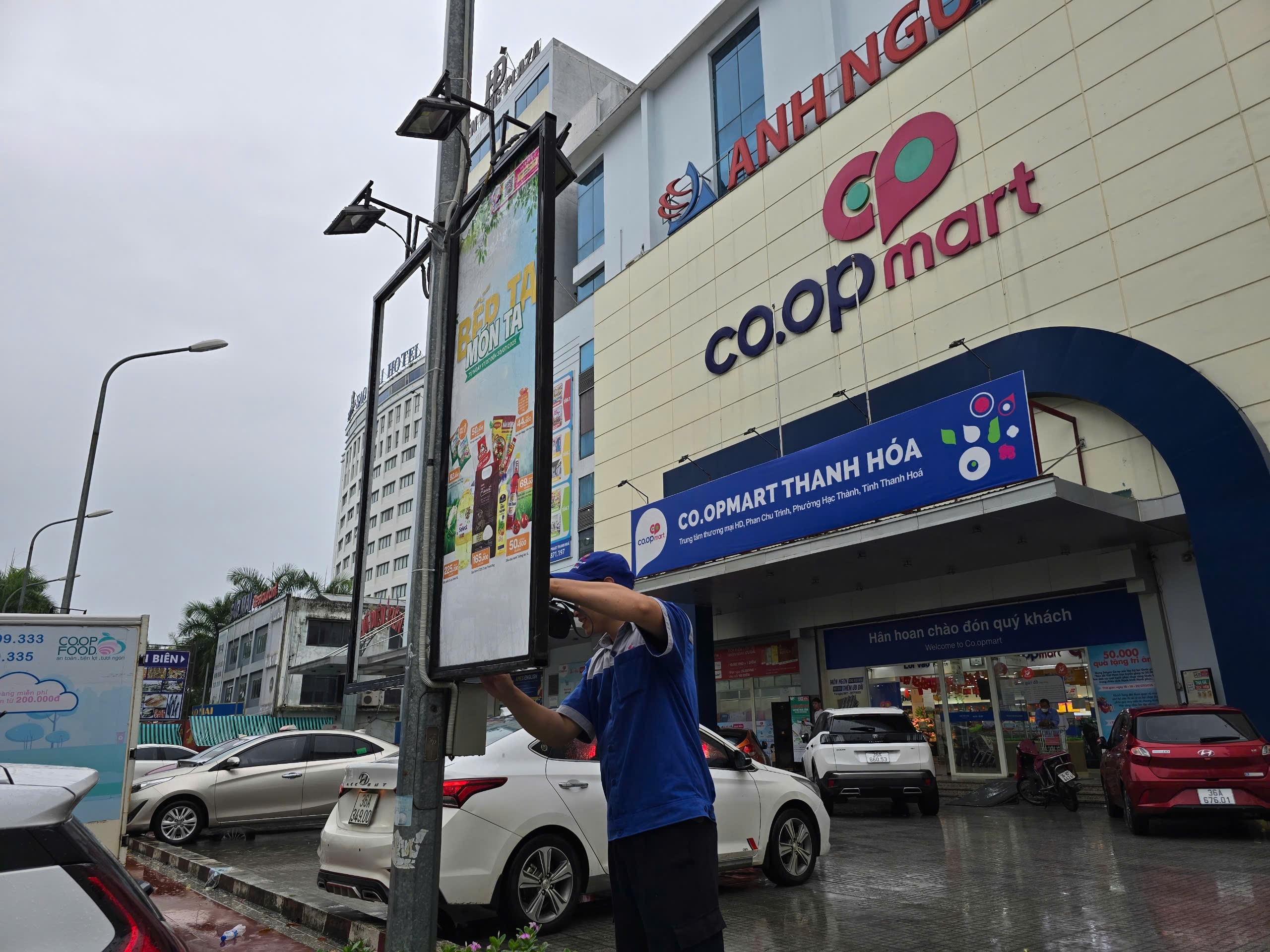 Co.opmart khu vực miền Bắc chủ động ứng phó bão Wipha