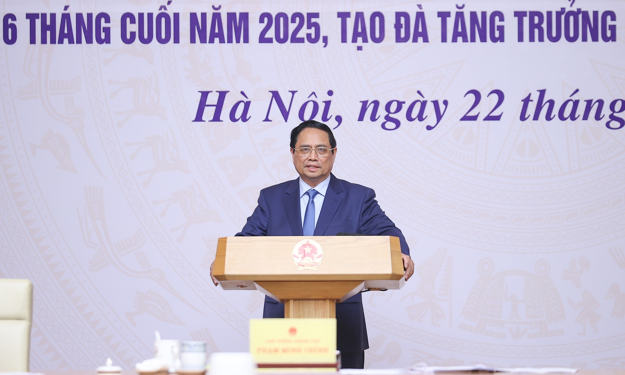 Thủ tướng hoan nghênh những kết quả tích cực, quan trọng mà các cơ quan đại diện Việt Nam ở nước ngoài đã đạt được - Ảnh: VGP/Nhật Bắc Thủ tướng hoan nghênh những kết quả tích cực, quan trọng mà các cơ quan đại diện Việt Nam ở nước ngoài đã đạt được - Ảnh: VGP/Nhật Bắc