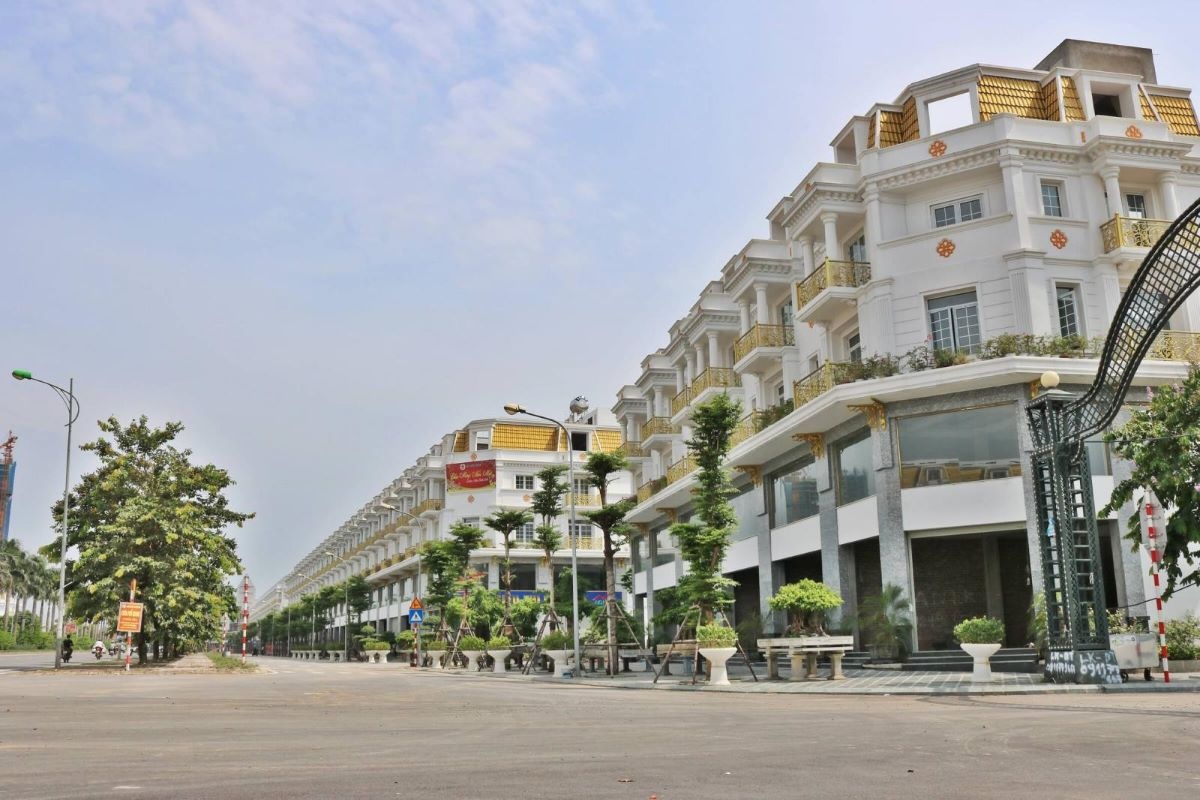 Một góc Khu đô thị Geleximco Lê Trọng Tấn