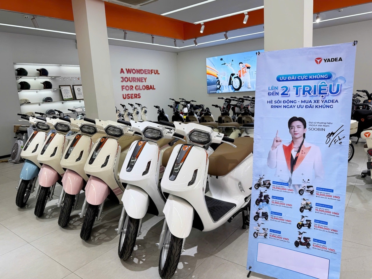 Yadea tung ưu đãi mạnh tay, khuyến khích người dùng chuyển sang xe máy điện Yadea tung ưu đãi mạnh tay, khuyến khích người dùng chuyển sang xe máy điện