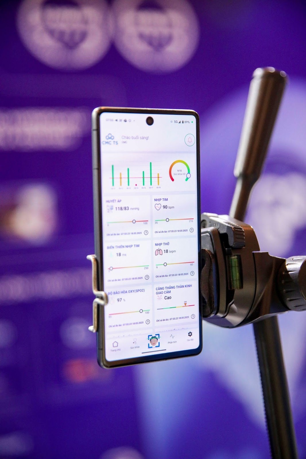 Giải pháp C-Health ứng dụng AI chẩn đoán sức khỏe thu hút được sự quan tâm tại Triển lãm Doanh nghiệp tư nhân đồng hành cùng NQ 68 Bộ Chính trị