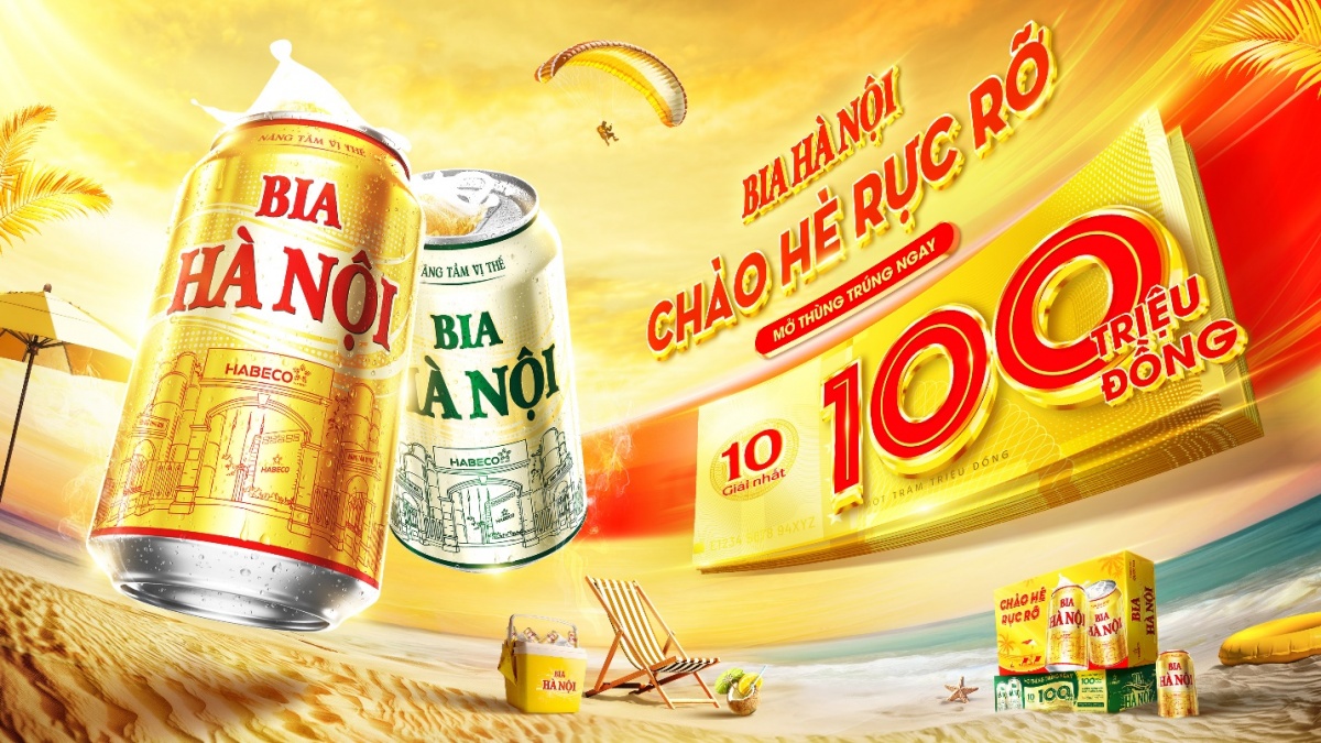 Chương trình khuyến mại “Chào hè rực rỡ” của Bia Hà Nội Chương trình khuyến mại “Chào hè rực rỡ” của Bia Hà Nội