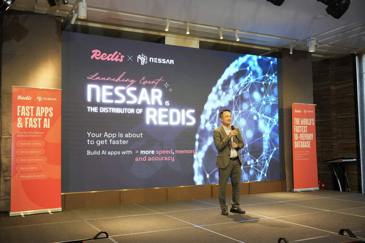 Ông Nguyễn Thạc Nam – Tổng Giám đốc Nessar Việt Nam, phát biểu tại sự kiện Ông Nguyễn Thạc Nam – Tổng Giám đốc Nessar Việt Nam, phát biểu tại sự kiện