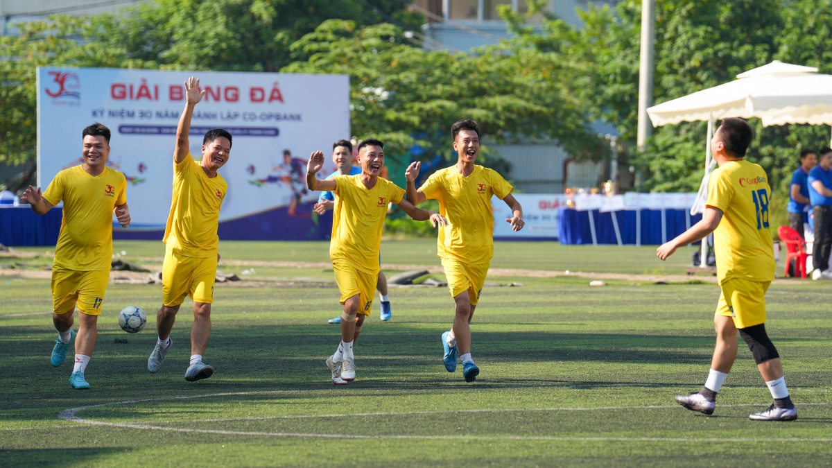 Giải bóng đá chào mừng 30 năm thành lập Co-opBank