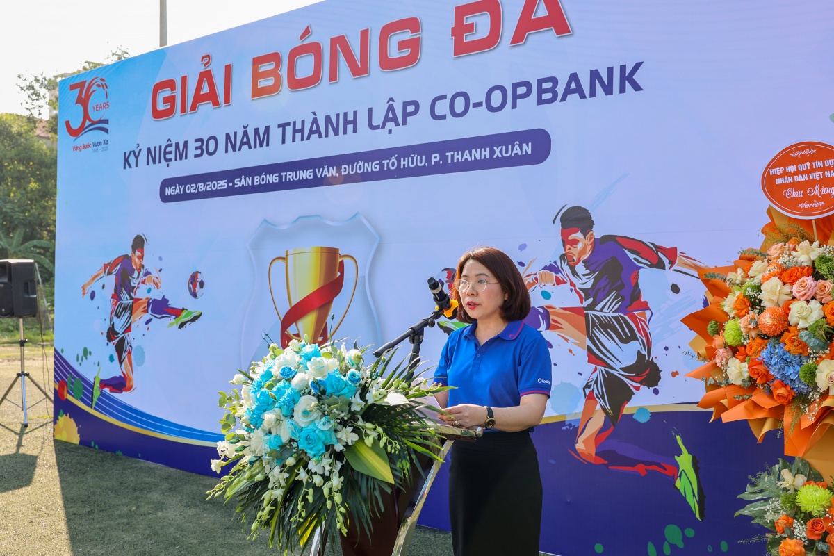 Giải bóng đá chào mừng 30 năm thành lập Co-opBank Giải bóng đá chào mừng 30 năm thành lập Co-opBank