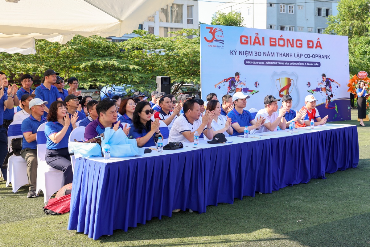Giải bóng đá chào mừng 30 năm thành lập Co-opBank
