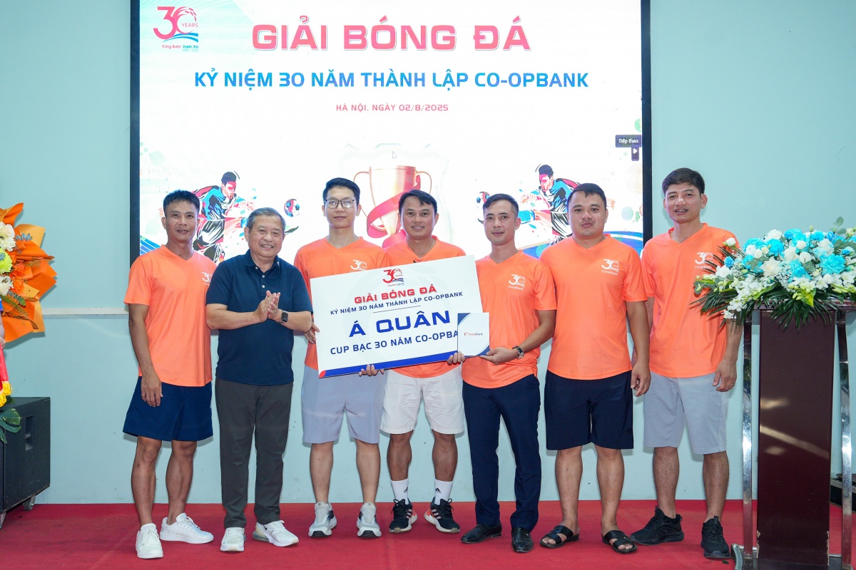 Giải bóng đá chào mừng 30 năm thành lập Co-opBank Giải bóng đá chào mừng 30 năm thành lập Co-opBank