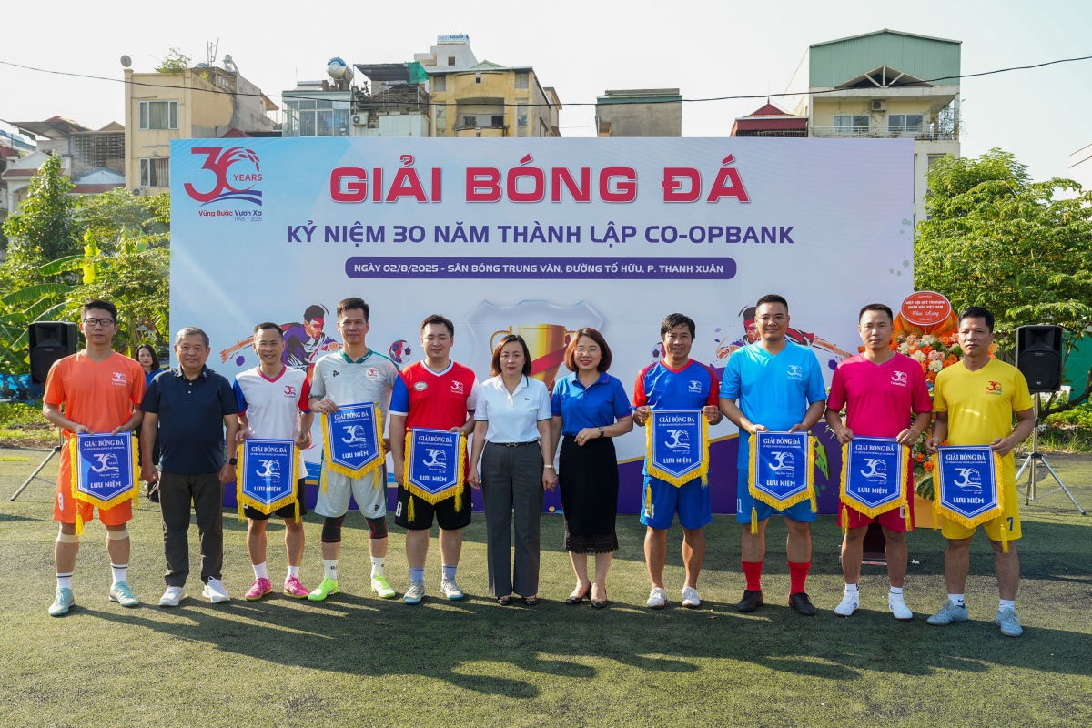 Giải bóng đá chào mừng 30 năm thành lập Co-opBank Giải bóng đá chào mừng 30 năm thành lập Co-opBank