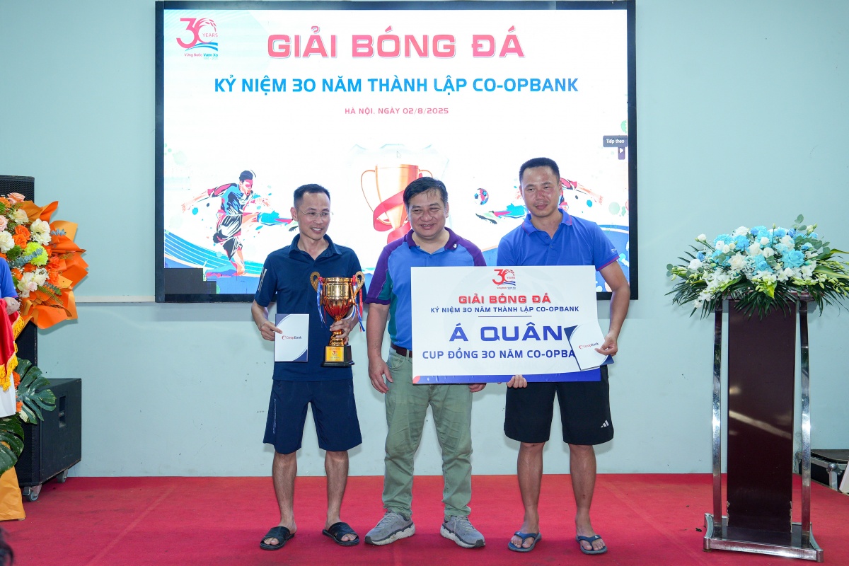 Giải bóng đá chào mừng 30 năm thành lập Co-opBank Giải bóng đá chào mừng 30 năm thành lập Co-opBank