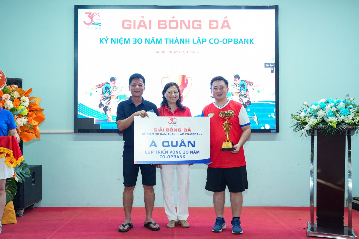Giải bóng đá chào mừng 30 năm thành lập Co-opBank Giải bóng đá chào mừng 30 năm thành lập Co-opBank