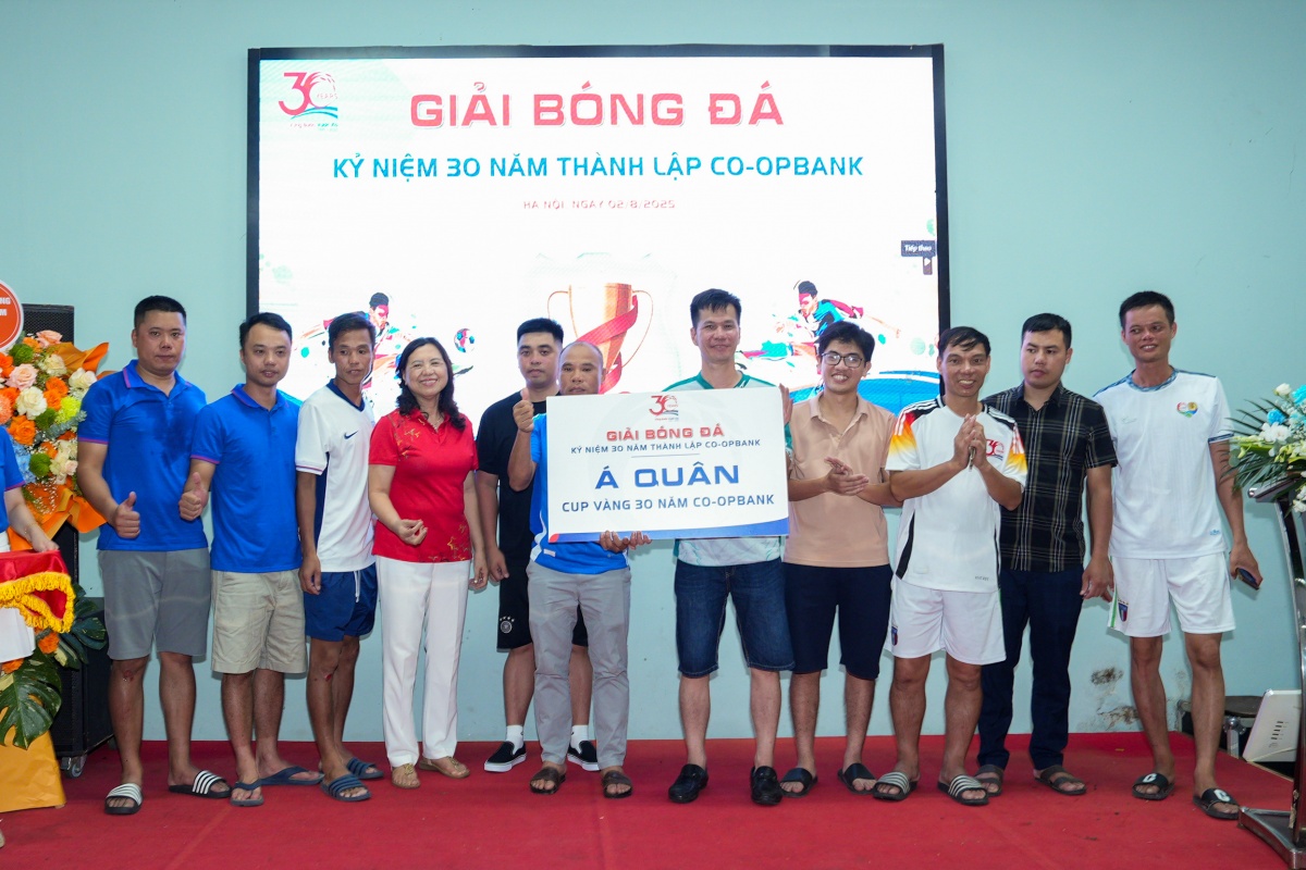 Giải bóng đá chào mừng 30 năm thành lập Co-opBank Giải bóng đá chào mừng 30 năm thành lập Co-opBank