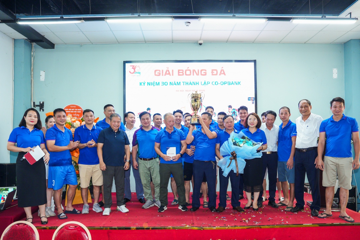 Giải bóng đá chào mừng 30 năm thành lập Co-opBank Giải bóng đá chào mừng 30 năm thành lập Co-opBank