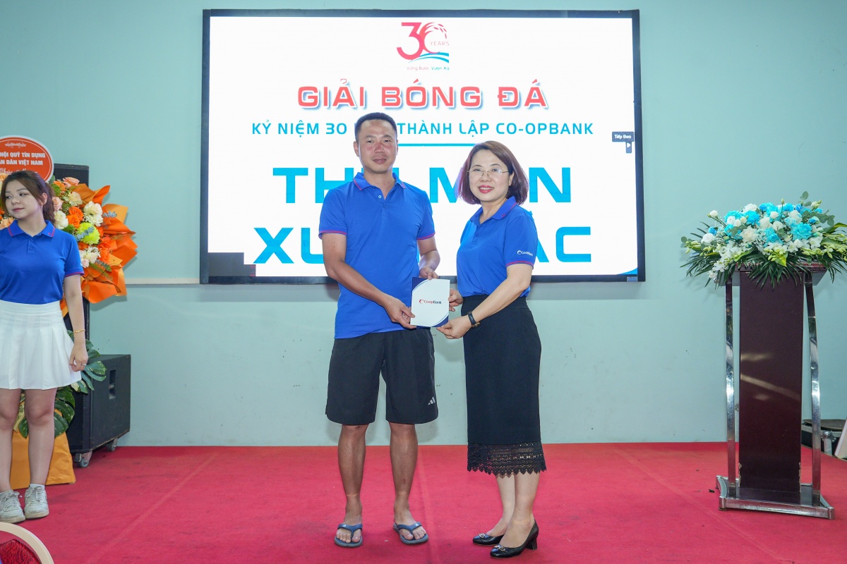 Giải bóng đá chào mừng 30 năm thành lập Co-opBank Giải bóng đá chào mừng 30 năm thành lập Co-opBank