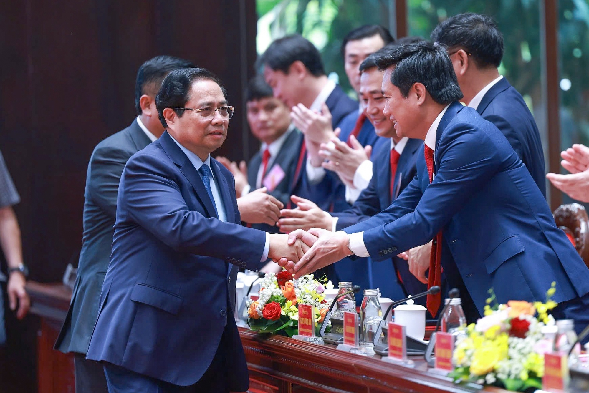 Thủ tướng dự Đại hội đại biểu Đảng bộ Bộ Xây dựng nhiệm kỳ 2025 - 2030 - Ảnh: VGP/Nhật Bắc Thủ tướng dự Đại hội đại biểu Đảng bộ Bộ Xây dựng nhiệm kỳ 2025 - 2030 - Ảnh: VGP/Nhật Bắc