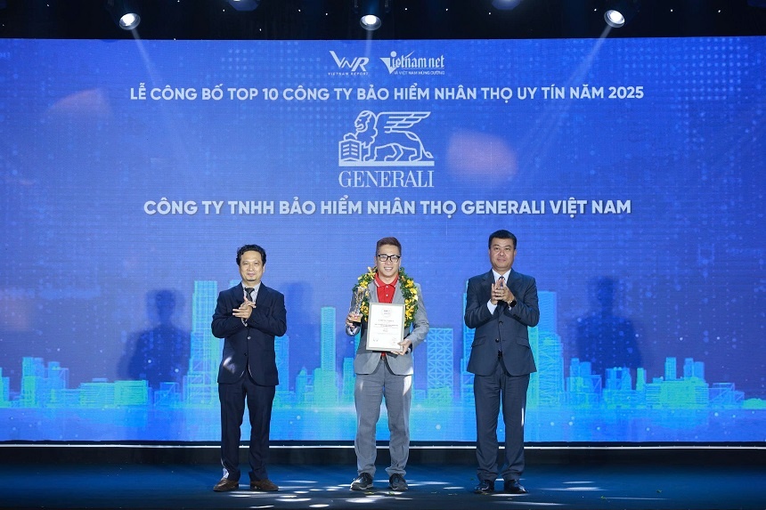 Generali Việt Nam lọt Top 10 Công ty Bảo hiểm uy tín năm 2025 Generali Việt Nam lọt Top 10 Công ty Bảo hiểm uy tín năm 2025