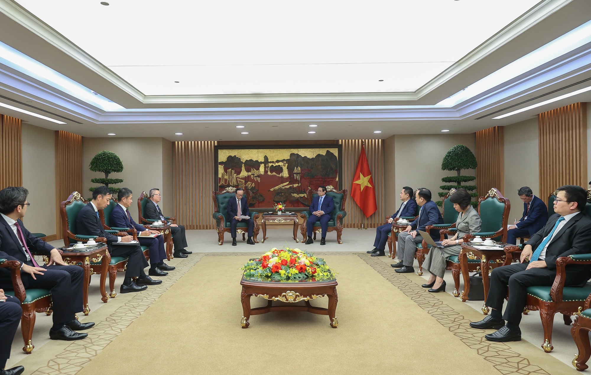 MUFG mong muốn đóng góp cho sự phát triển của ngành ngân hàng, nền kinh tế của Việt Nam và hợp tác giữa Việt Nam với Nhật Bản - Ảnh: VGP/Nhật Bắc MUFG mong muốn đóng góp cho sự phát triển của ngành ngân hàng, nền kinh tế của Việt Nam và hợp tác giữa Việt Nam với Nhật Bản - Ảnh: VGP/Nhật Bắc