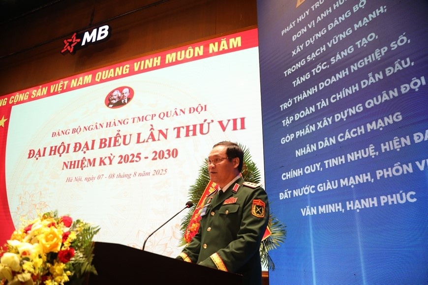 Thượng tướng Vũ Hải Sản, Ủy viên BCH Trung ương Đảng, Thứ trưởng Bộ Quốc phòng phát biểu tại Đại hội Đại biểu MB lần thứ VII Thượng tướng Vũ Hải Sản, Ủy viên BCH Trung ương Đảng, Thứ trưởng Bộ Quốc phòng phát biểu tại Đại hội Đại biểu MB lần thứ VII