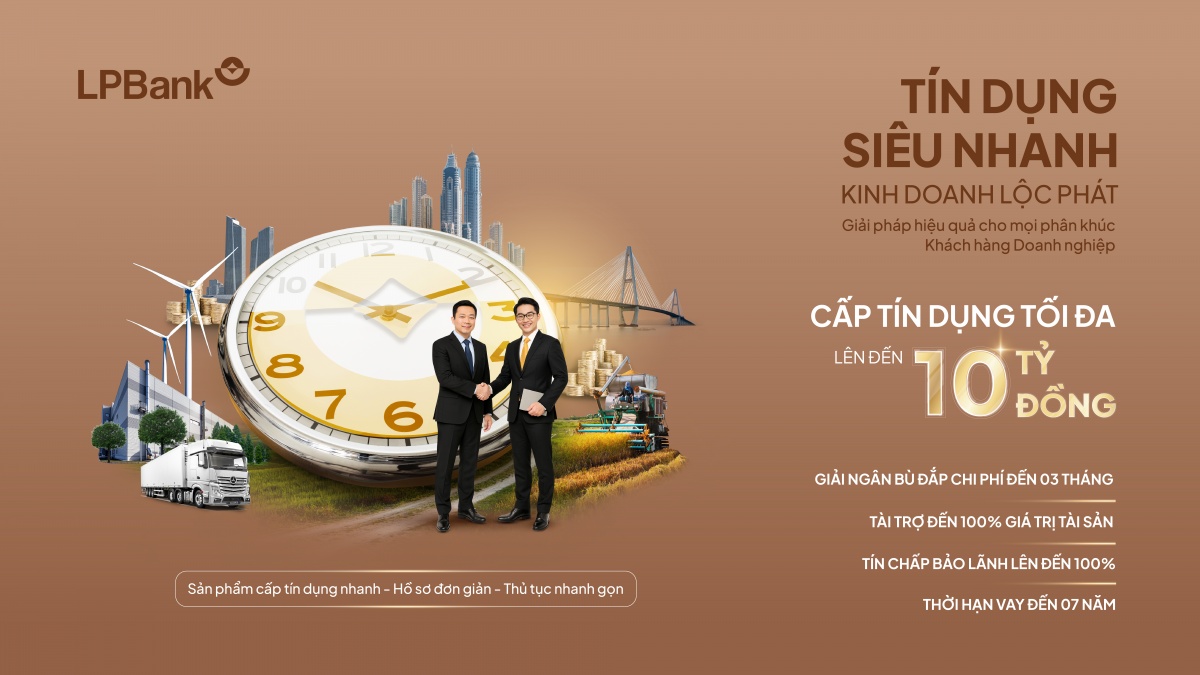 Gỡ khó nguồn vốn – Tối ưu chi phí: LPBank đồng hành cùng doanh nghiệp bứt phá