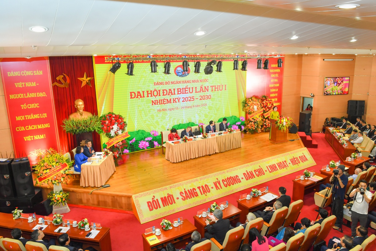 Đại hội Đảng bộ NHNN lần thứ I nhiệm kỳ 2025 - 2030 với tinh thần đổi mới, sáng tạo, kỷ cương, dân chủ, linh hoạt và hiệu quả