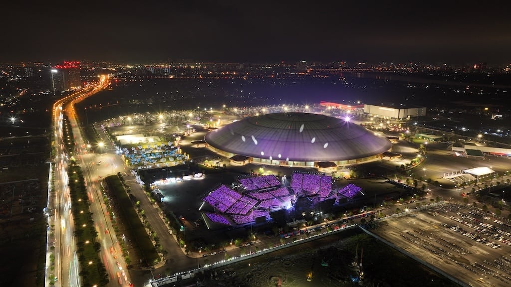 Quần thể xác nhận Trung tâm triển lãm lớn nhất Đông Nam Á và Top 10 thế giới.