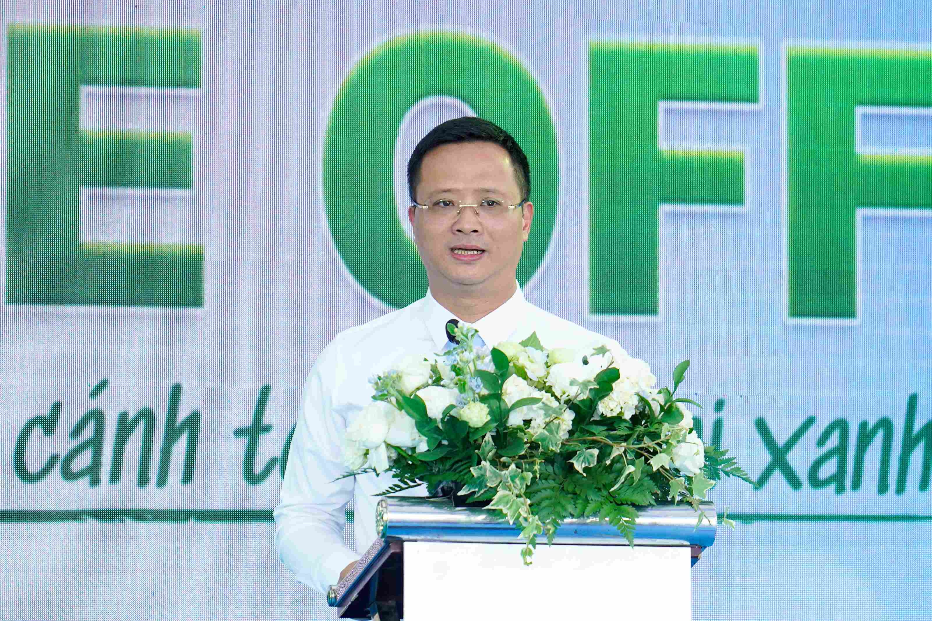 Cục trưởng Cục Hàng không Việt Nam, ông Uông Việt Dũng chúc mừng hợp tác giữa hai đơn vị/