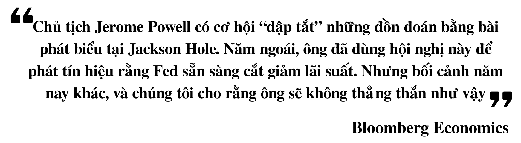 [Emagazine] Jackson Hole 2025: Định hình tương lai kinh tế