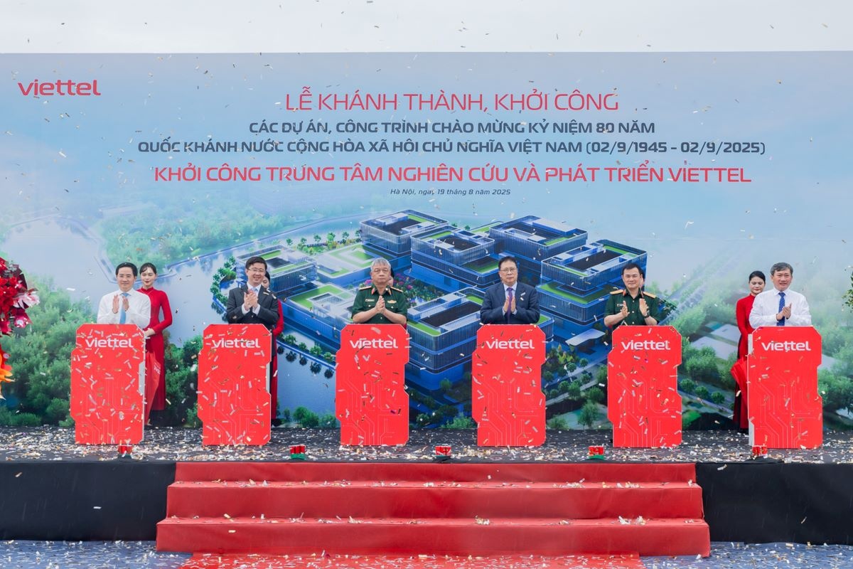 Khởi công Trung tâm Nghiên cứu & Phát triển Viettel